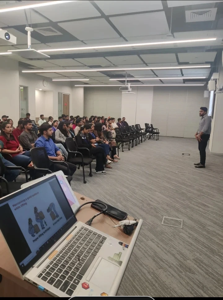 Dr Sarfaraz Bagadiya at Training Session